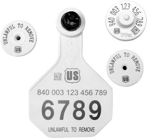 rfid animal ear tags|federal 840 identification tags.